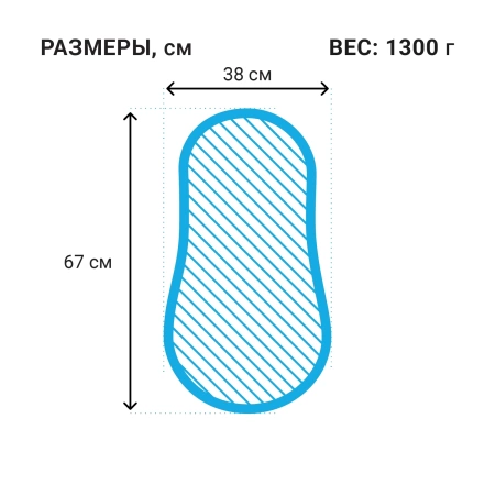Подушка для новорожденного Trelax Cocoon П42